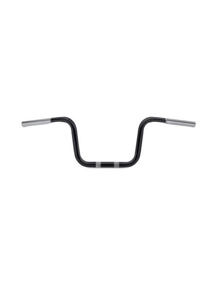 Handlebar Tallboy Harley Davidson 1" high 8" black satin for traditional accelerator with dimples