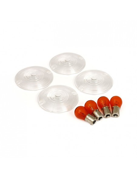 Transparent arrow lenses for arrows as standard - complete kit