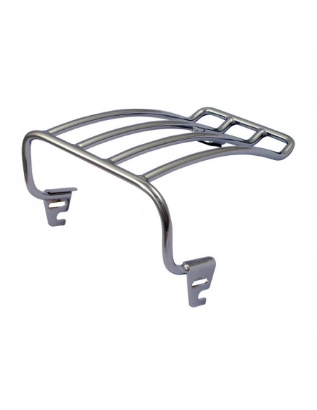 Chromed luggage rack for Softail