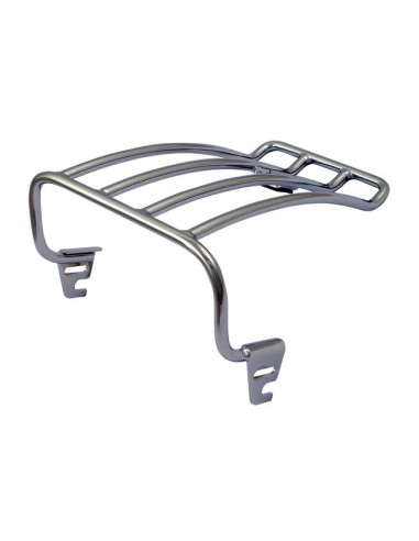 Chromed luggage rack for Softail