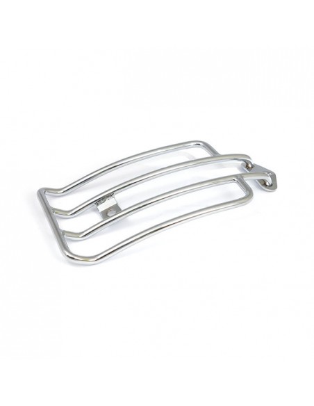 Chromed luggage rack solo 6" for Dyna