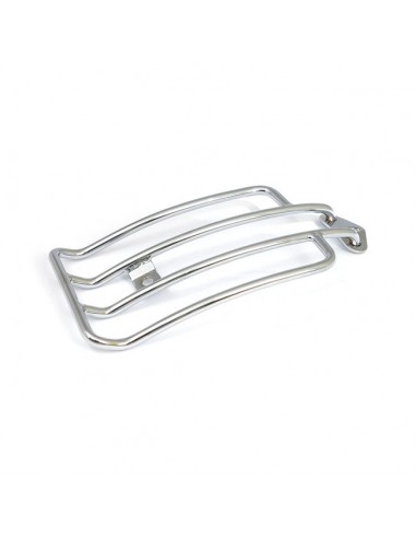 Chromed luggage rack solo 6" for Dyna