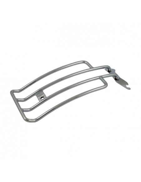 Chromed luggage rack for Softail