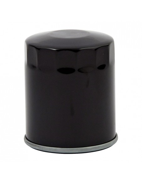 Black oil filter Big Twin