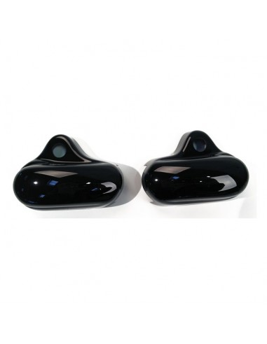 Black rear wheel pin covers