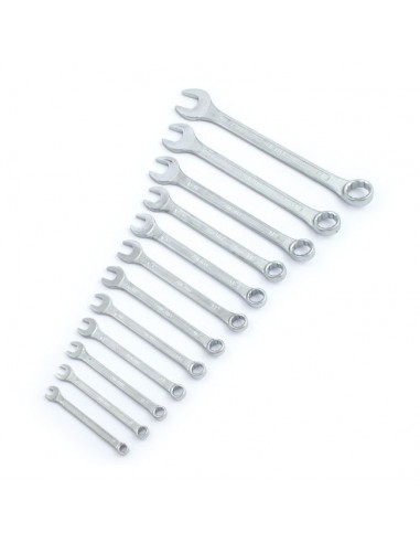 Mm combination wrenches set of 12 pieces