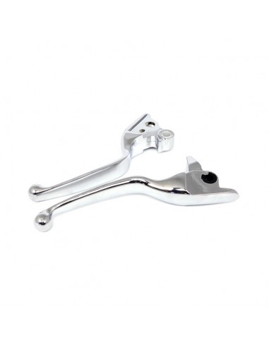 Smooth chrome levers for Touring