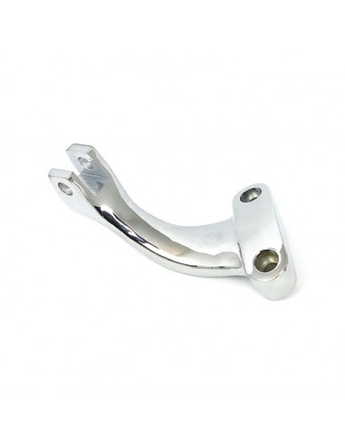 Supporto pedalina ant sx Sportster - cromato