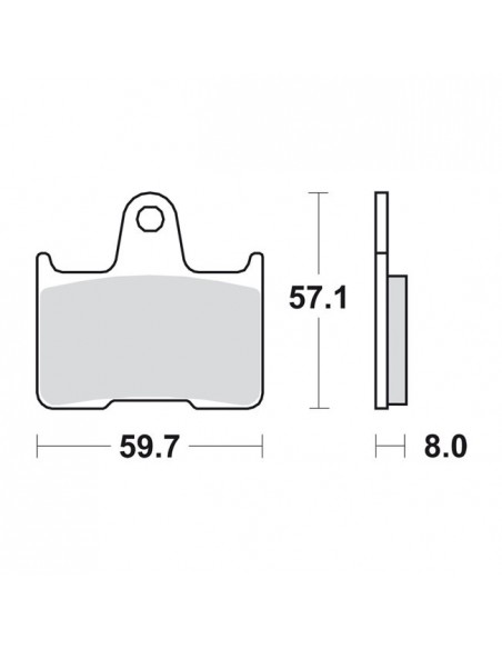 Organic back pads for XL