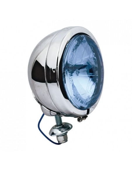 Blue lens side high beam spotlights