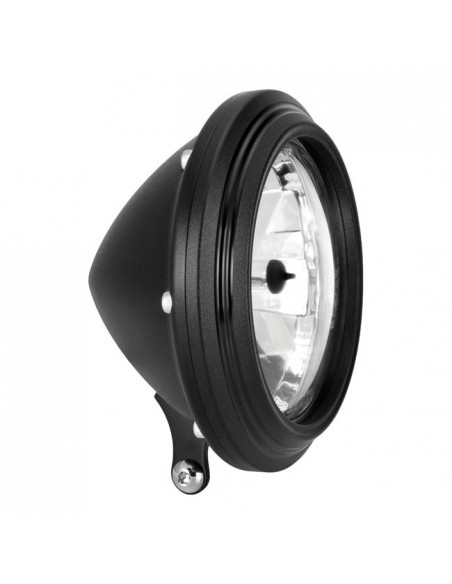 Headlight 5 3/4''Merc homologated black