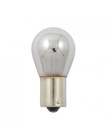 Chrome bulb 21 watts (emits orange light)