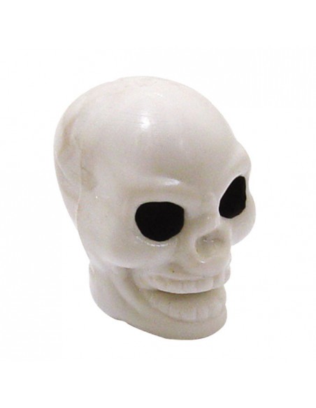 Tappini valvola Skull bianchi