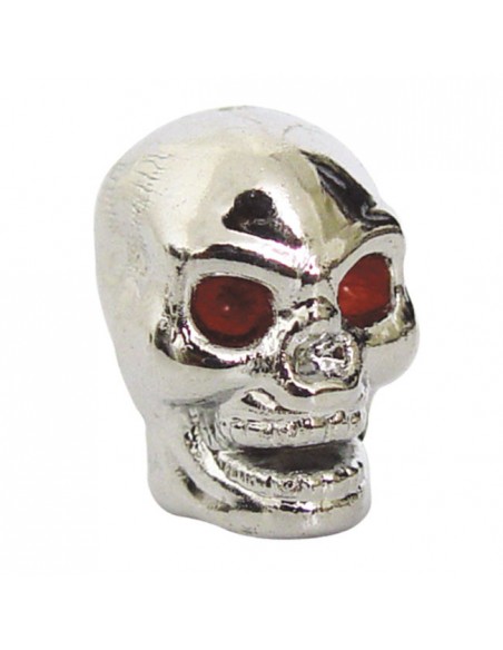 Chrome Skull valve caps