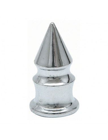 Chrome Spike valve caps