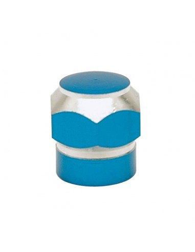 Valve plugs Hex twotone blue