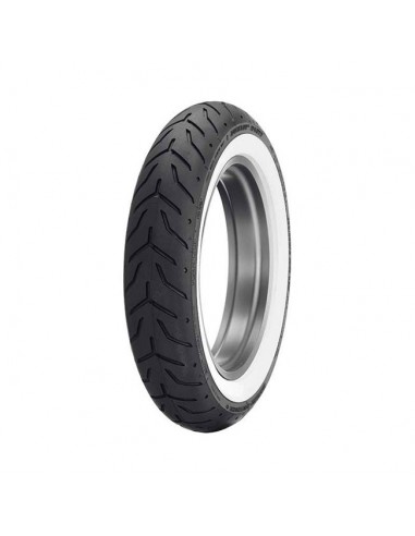 DUNLOP 130/90 B16 D408 White band 67H Ant.