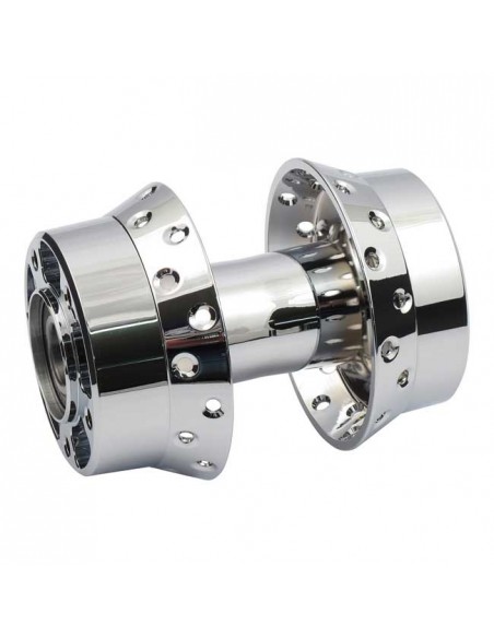 Front hub 40 holes DF cromo