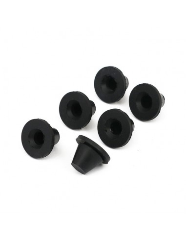 Interlocking rubber inserts