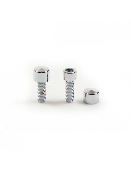 Lids for 5/16" chrome Allen wrench screws