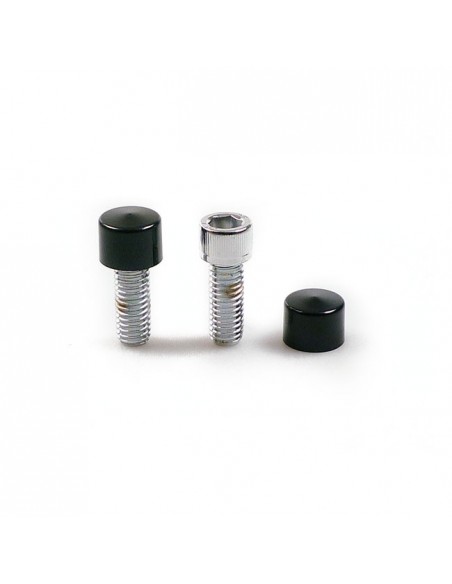 Lids for 5/16" wrench Allen screws black