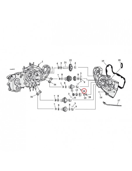 Bronzina Cam ref OEM 25593-57