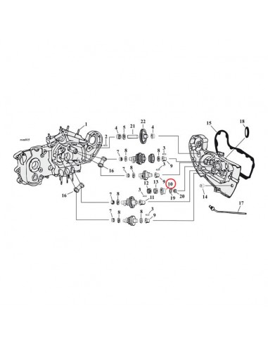 Bronzina Cam ref OEM 25593-74