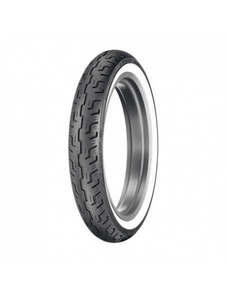 DUNLOP D401F White band 100/90-19 57H Ant. Harley Davidson