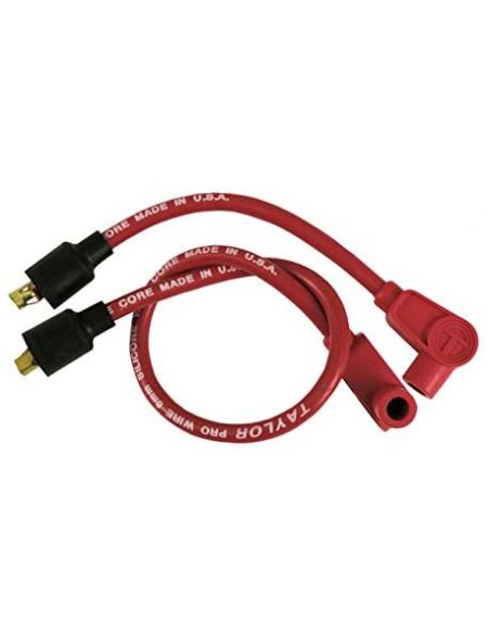 8mm red spark plug cables for Touring 80-98