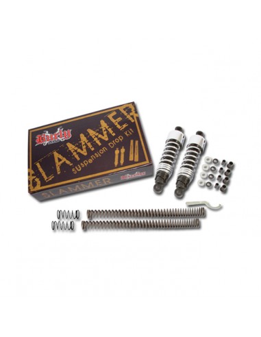 Kit ribassamento di 2" ant + post Slammer by Burly Cromati