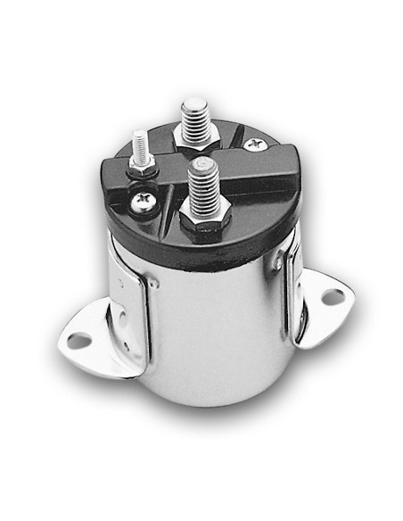 Solenoid for starter motor - chrome plated