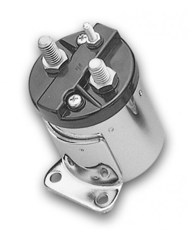 Solenoid for starter motor - chrome plated