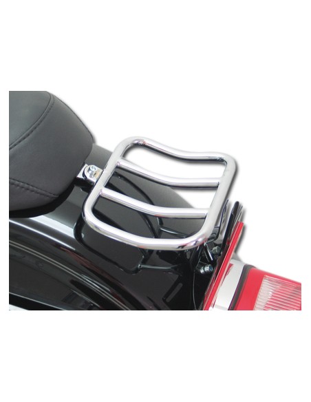 Chromed luggage rack for Dyna