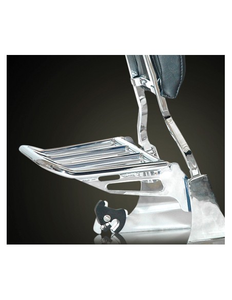 Chromed luggage rack For backrest