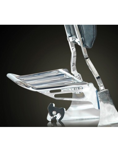 Chromed luggage rack For backrest