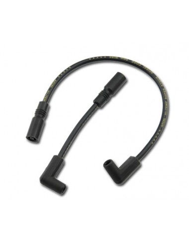 8mm black spark plug cables for Dyna 99-17