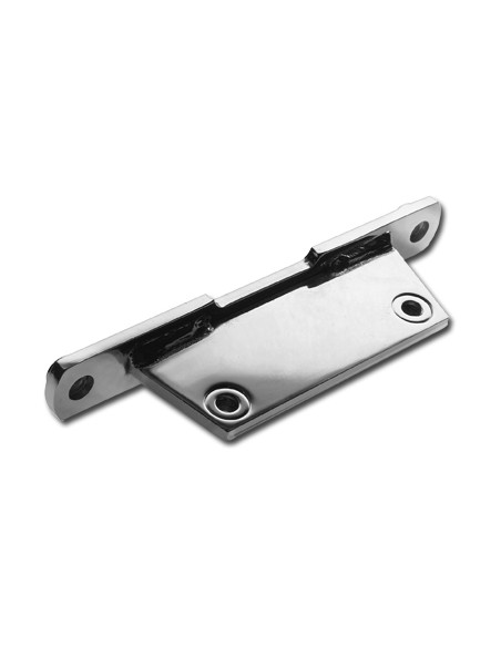 Rear solo oil tank mounting bracket - chrome