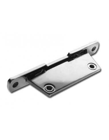 Rear solo oil tank mounting bracket - chrome