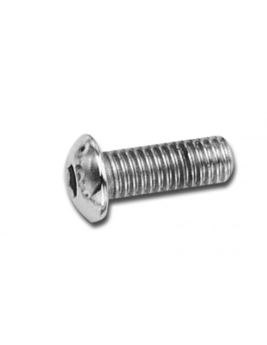 Disc screws post. 3/8"-16 x 1" rounded head (pack of 5)