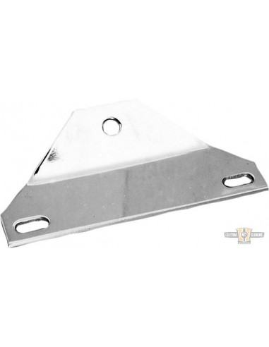 Chrome headlight mounting bracket